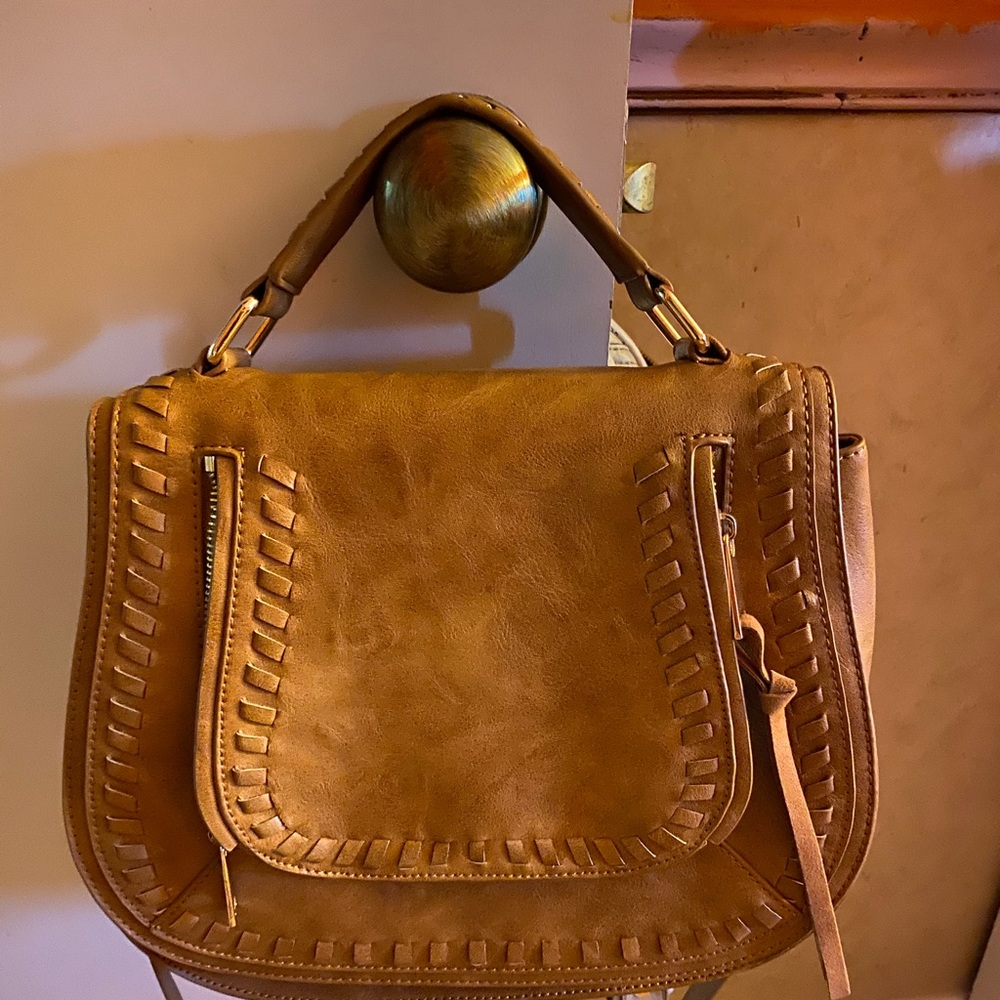 Small crossbody brown